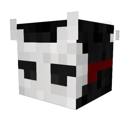 _c0rnflake_ Minecraft avatar head, 3D render