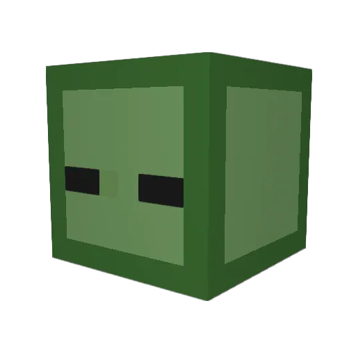 _callan Minecraft avatar head, 3D render