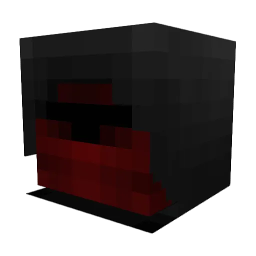 _carrotcake Minecraft avatar head, 3D render
