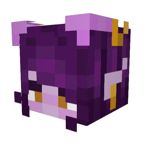 _cindeh_ Minecraft avatar head, 3D render