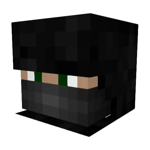 _cinnamon789 Minecraft avatar head, 3D render