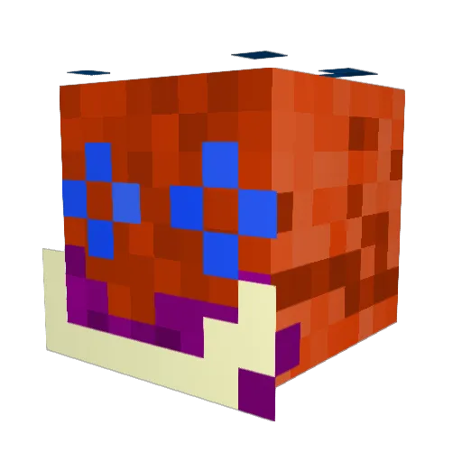_corvid12 Minecraft avatar head, 3D render