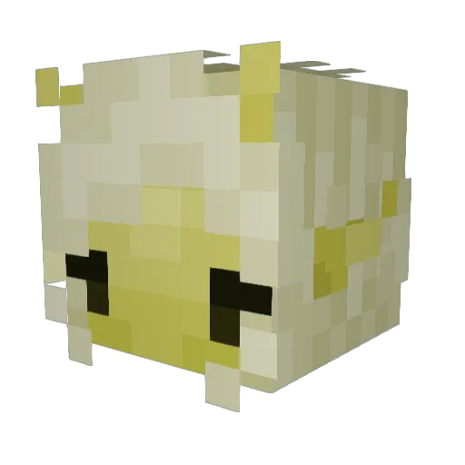 _cream_delux Minecraft avatar head, 3D render