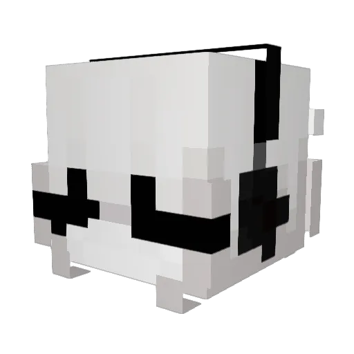 _d1anaaa Minecraft avatar head, 3D render
