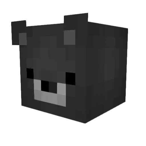 _dahyun Minecraft avatar head, 3D render