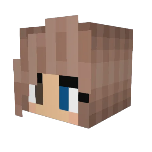 _daniel_lester_ Minecraft avatar head, 3D render