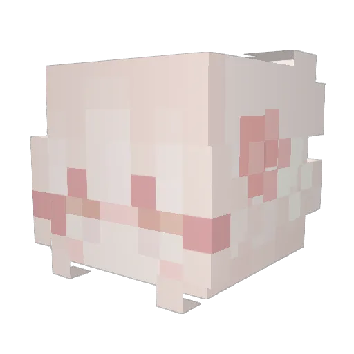 _devina_ Minecraft avatar head, 3D render