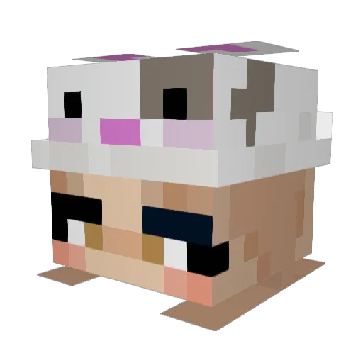 _dhu_corras_ Minecraft avatar head, 3D render