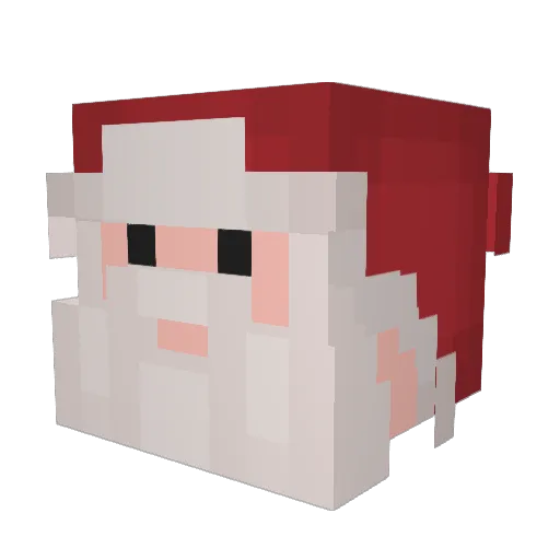 _donutz_ Minecraft avatar head, 3D render
