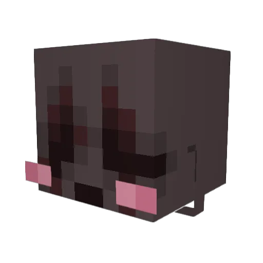 _dum_dum_ Minecraft avatar head, 3D render