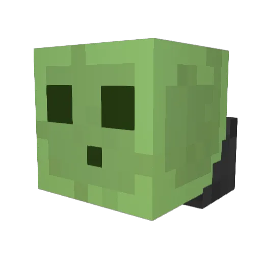_ekkstacy Minecraft avatar head, 3D render