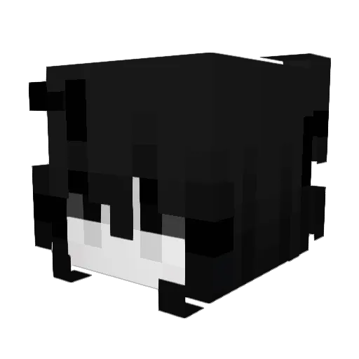 _etxrnity_ Minecraft avatar head, 3D render