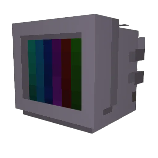 _eyesack_ Minecraft avatar head, 3D render