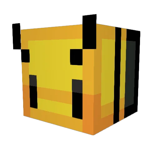 _fenne Minecraft avatar head, 3D render