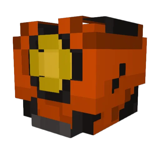 _florp Minecraft avatar head, 3D render