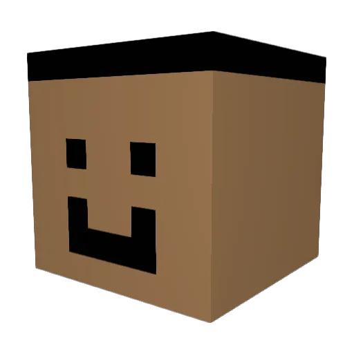 _fringus Minecraft avatar head, 3D render