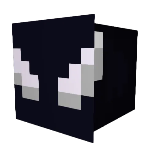 _g4mma Minecraft avatar head, 3D render
