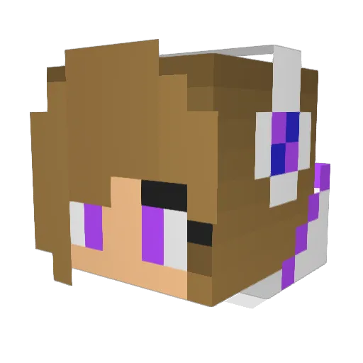 _gabrielabr Minecraft avatar head, 3D render