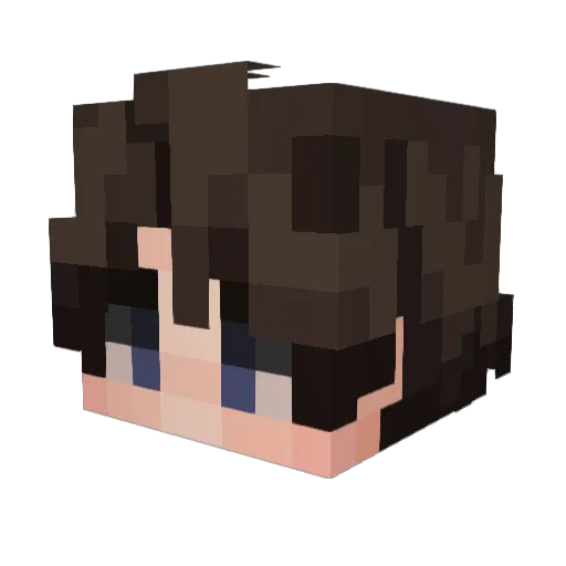 _gerostray_ Minecraft avatar head, 3D render