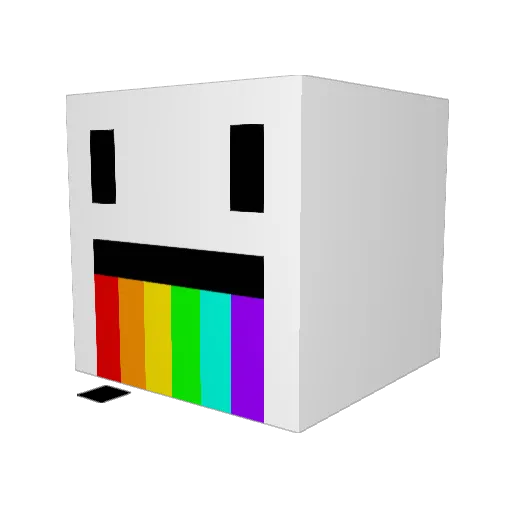 _gragol Minecraft avatar head, 3D render