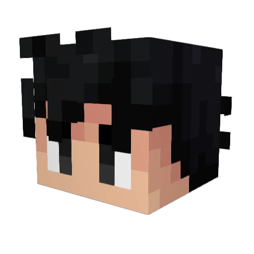 _greg327 Minecraft avatar head, 3D render