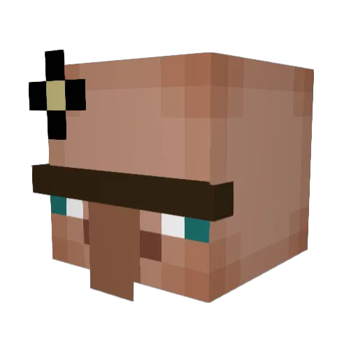 _grxce__ Minecraft avatar head, 3D render