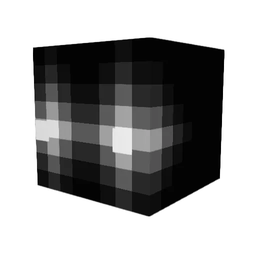 _holysin Minecraft avatar head, 3D render