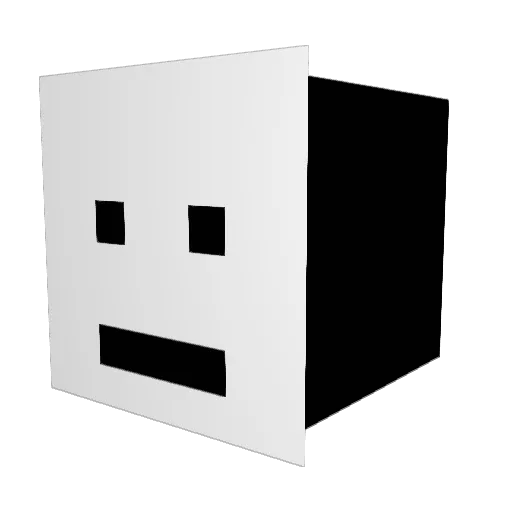 _homik_ Minecraft avatar head, 3D render