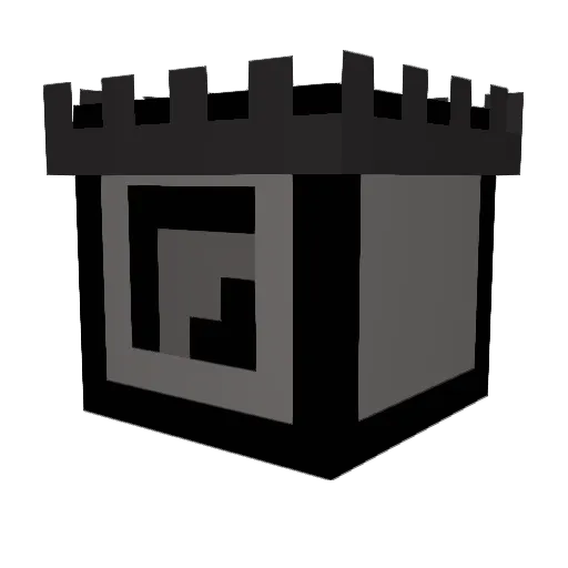 _huntedd Minecraft avatar head, 3D render