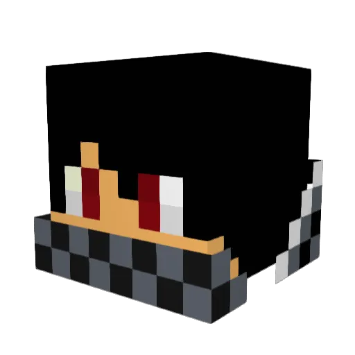 _iTsLord_ Minecraft avatar head, 3D render