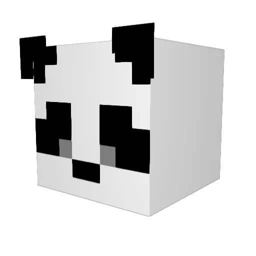 _iTzMaTTT Minecraft avatar head, 3D render