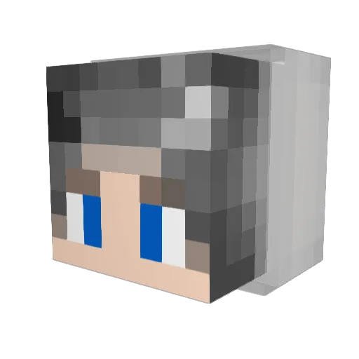 _i_like_trains_ Minecraft avatar head, 3D render