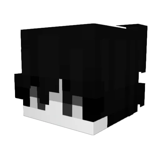_idk1100 Minecraft avatar head, 3D render