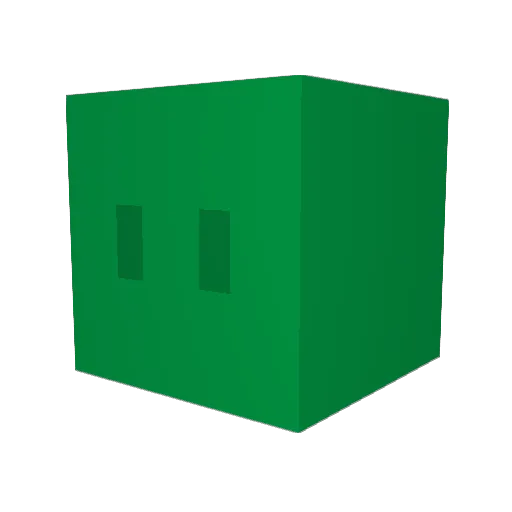 _igra0k_ Minecraft avatar head, 3D render