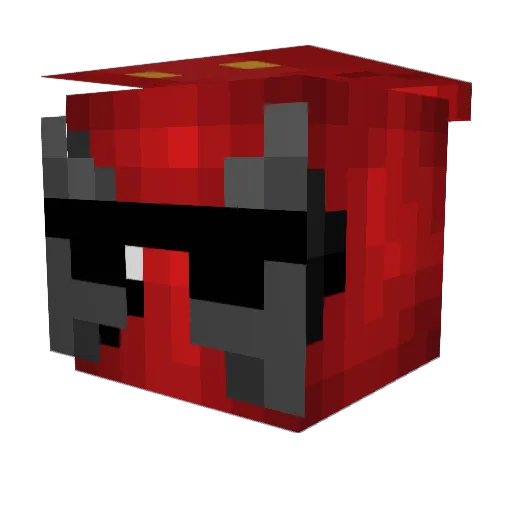 _ilay2010_ Minecraft avatar head, 3D render