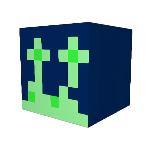 _imdrif Minecraft avatar head, 3D render