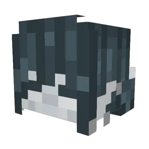 _istealbones Minecraft avatar head, 3D render