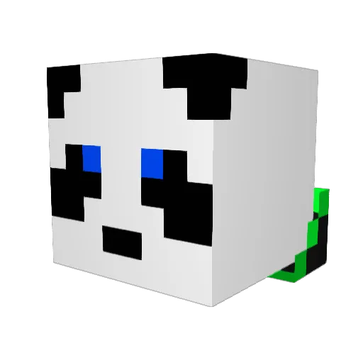 _ivar_wijnja_ Minecraft avatar head, 3D render