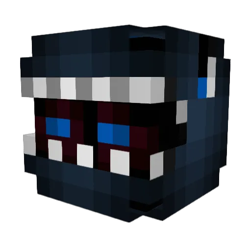 _ixSnFoOor Minecraft avatar head, 3D render