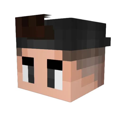 _j0rge13 Minecraft avatar head, 3D render