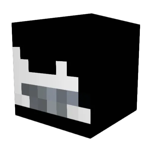_j3lackSheep_ Minecraft avatar head, 3D render