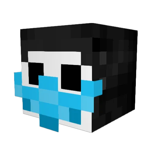 _j3y0 Minecraft avatar head, 3D render