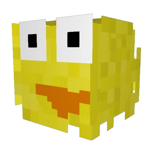 _jac0bz Minecraft avatar head, 3D render