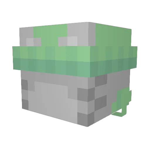 _jaycat Minecraft avatar head, 3D render