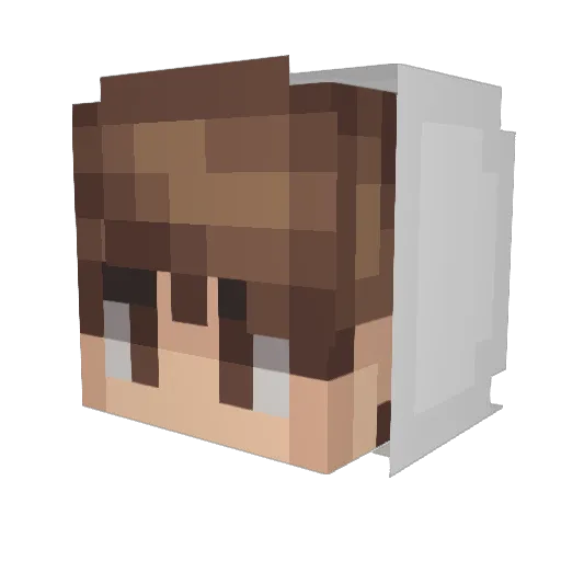 _jeebers_goobers Minecraft avatar head, 3D render