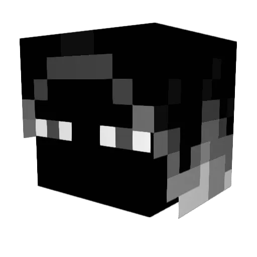 _jonid_ Minecraft avatar head, 3D render