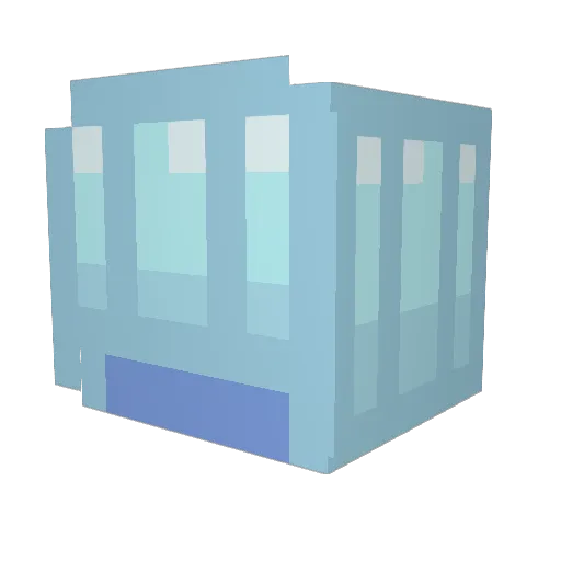 _kimon Minecraft avatar head, 3D render