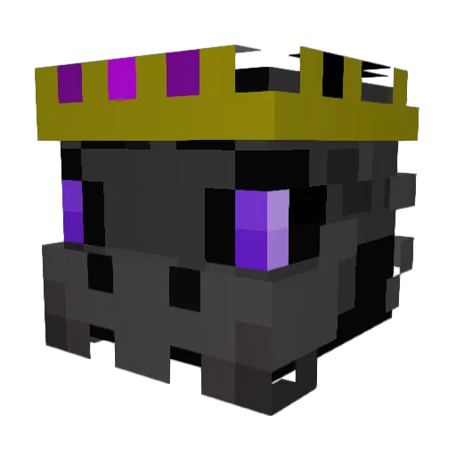 _kingofdragon_ Minecraft avatar head, 3D render