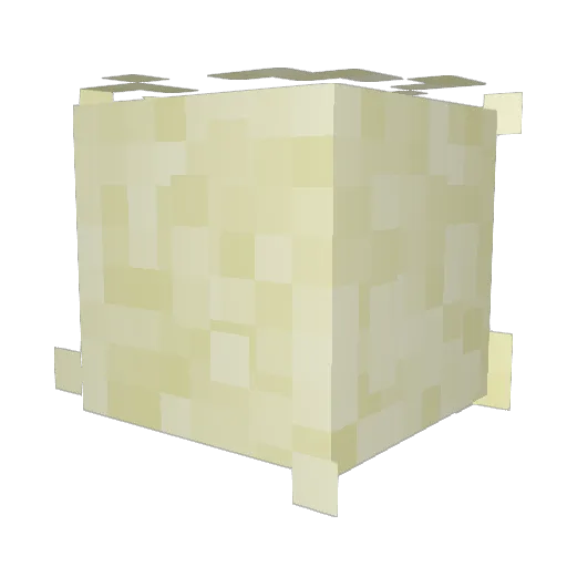 _klxx Minecraft avatar head, 3D render