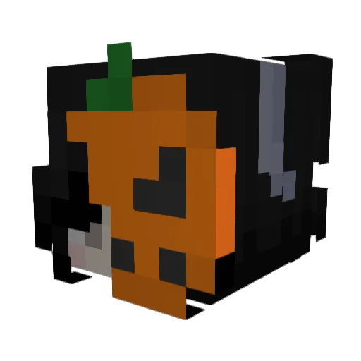 _kofye Minecraft avatar head, 3D render